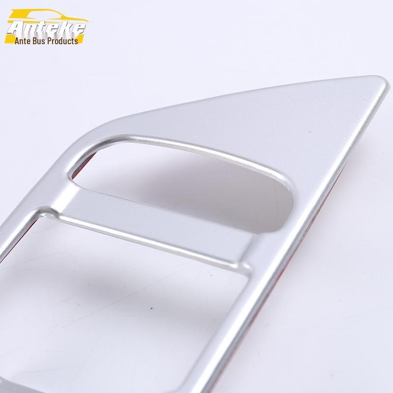 A4L Car Window Switch Frame: Fits 17-19 Models, Armrest Glass Lifter Sequin Sticker
