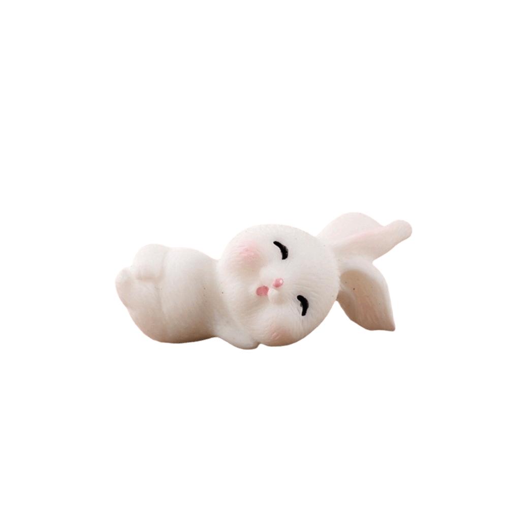 Resin Mini Ornaments Mooncake Mid-Autumn Festival Desk Figurines Cute Micro Landscape Decor DIY