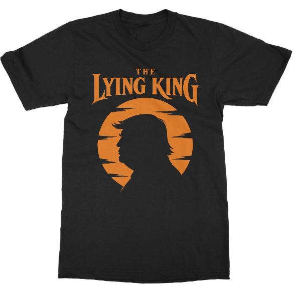 The Lying King Political Satire Graphic Unisex T-Shirt