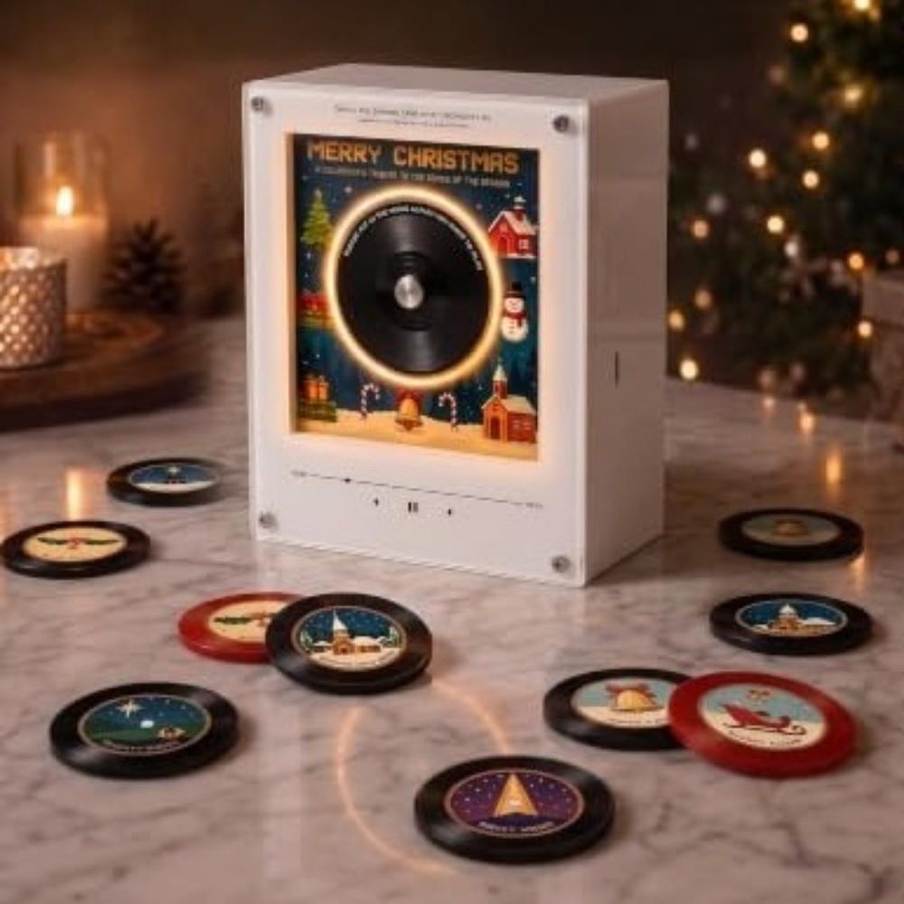 Kühlschrankmagnet NFC Musikbox Weihnachten Magnetischer Musikplayer Kühlschrank Dekoration