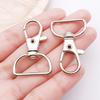 White K Alloy Multi-Style Charm Keychain & Jewelry Accessories