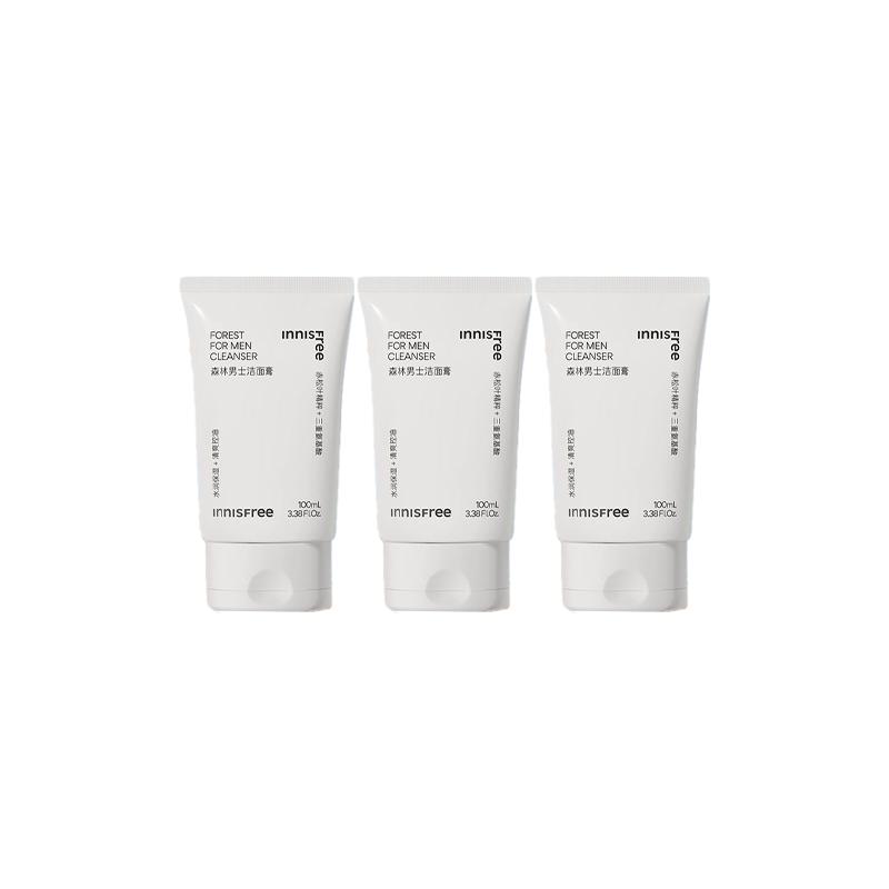 Innisfree Moisturizing and oil control Mens Cool Cleansing-100ml3 коричневый