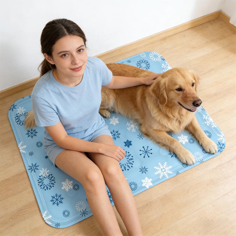 Pet Ice Mat Summer Cooling Pad For Single Use Cool Soft Ice Cushion