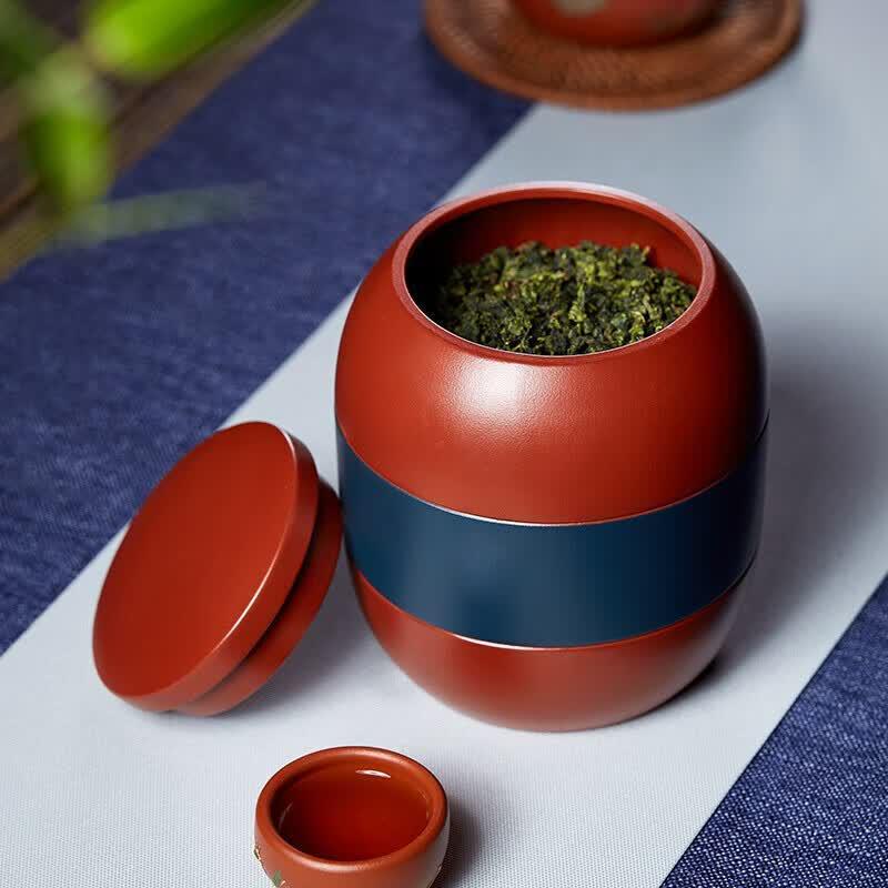 Zisha Clay Tea Storage Jar