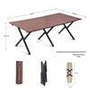 Portable Carbon Steel Outdoor Folding Picnic Table