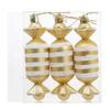 Hand-Painted Flat Candy Christmas Tree Ornament Set