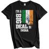 I'm A Big Deal In India Funny Indian Flag T-Shirt