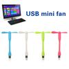 Creative USB Fan Flexible Portable Mini Fan and USB LED Light Lamp For Power Bank & Notebook & Computer Summer Gadget New
