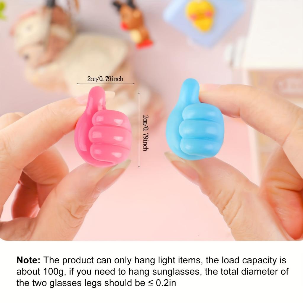 Hand-shaped Rubber Hanger - Perfect Gadget Decoration for Cable and Power Cord Organization
