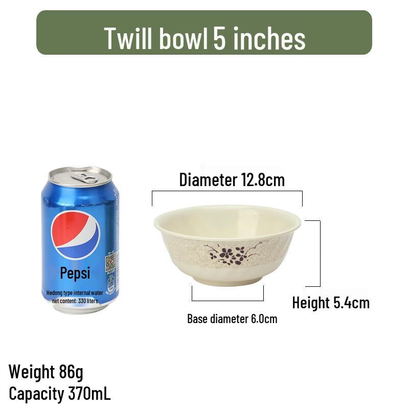 

Qianxing Qinghe Melamine Bowls Set