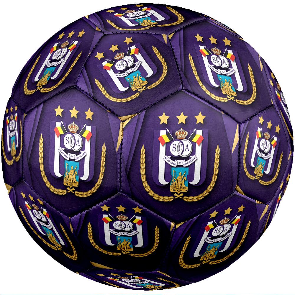 Anderlecht FC Size 5 Standard Football Durable Training Match Soccer Ball for Adult Outdoor Sports