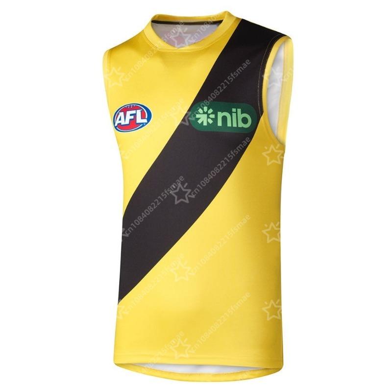 Jersey Home Away Australian Rules Football Guernsey Training Singlet Sleeveless Shirt Quick Dry Fan
