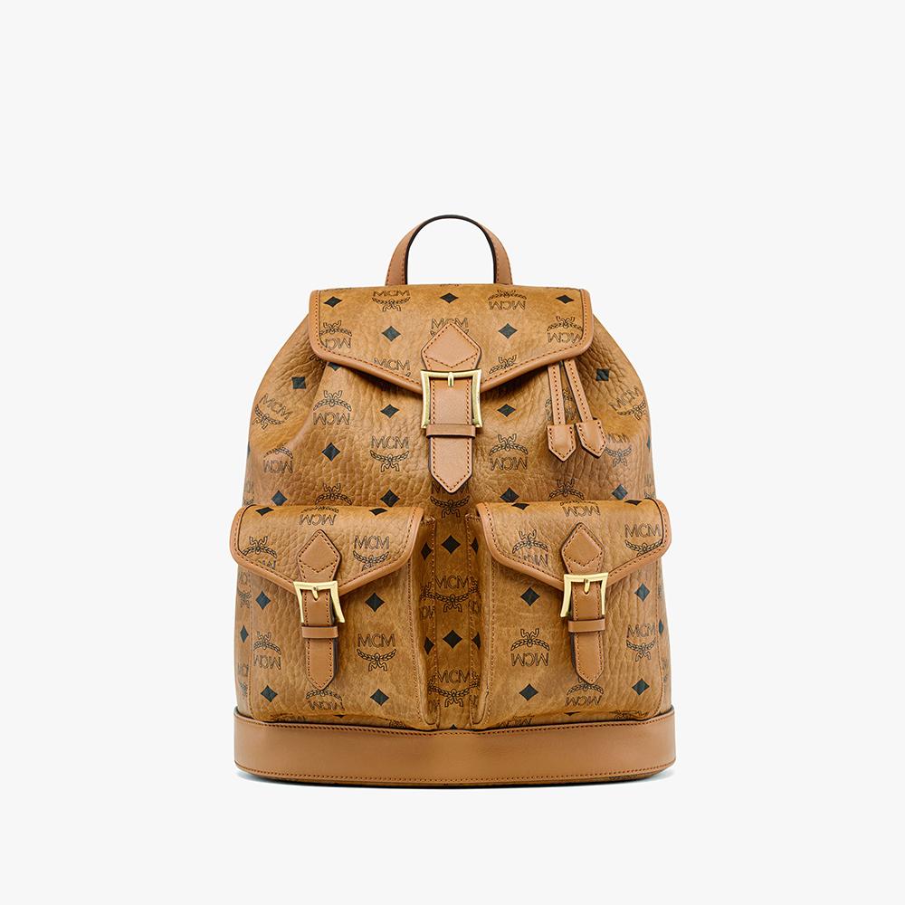 Mcm Aren Visetos Drawstring Backpack Mwkfata01Co