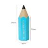 Pencil Shape Pen Holder Creative Desktop With Cover Dustproof Stationery Storage Pen Box Storage Bucket Makeup Brush Holder