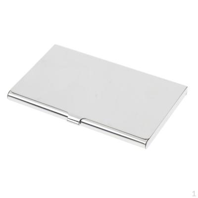 Stainless Steel Men & ID Holders Women Metal Business Card Case