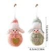 Soft Plush Christmas Ornament Bright Color Indoor Decorations For Fireplaces Window And Festival Tree Styling