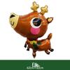 Celebrate Christmas with 18/32-Inch Aluminum Foil Balloons - Festive Santa and Snowman Decorations
