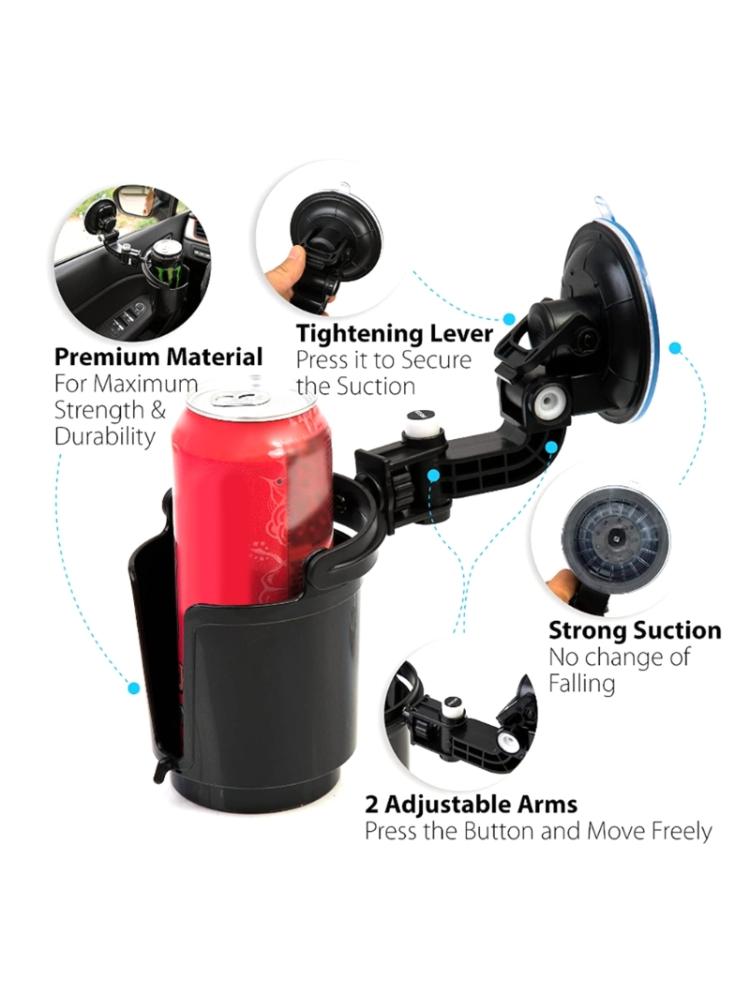 Recessed Folding Cup Drink Holder Folding Consoles Bottle Car Can Holder Vehicle Adjustable Drink Cup Holder