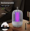 2-in-1 Camping Mosquito Killer Lamp Portable USB Rechargeable Bug Zapper Tent Light For Outdoor