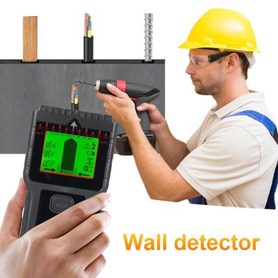 7 In 1 Wire Stud Finder LCD Screen Cable Scanner Multi-Purpose Electric Wall Finder for Metal AC Live Wire Detection