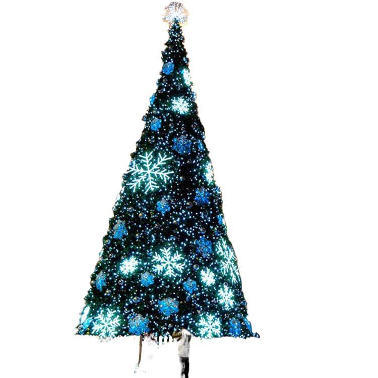 Large Luminous Christmas Tree Frame - 3 to 10 Meters for Hotels & Malls