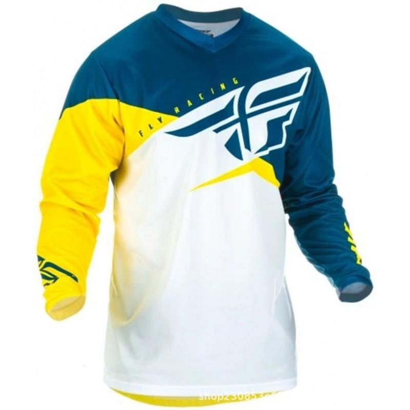 Mens Quick-Dry Cycling Jersey Long Sleeve MTB Bike Shirt Mountain Trail Riding Outdoor Sports