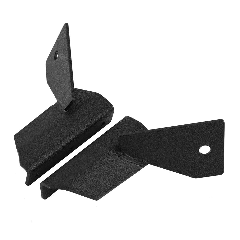 1 Pair Car A Pillar Windshield Mount LED Working Light Bar Bracket for Jeep Cherokee XJ