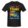 Funny I Rock The Keys Piano Music Keyboard Unisexs Printed Tshirt Unisex T Shirttops
