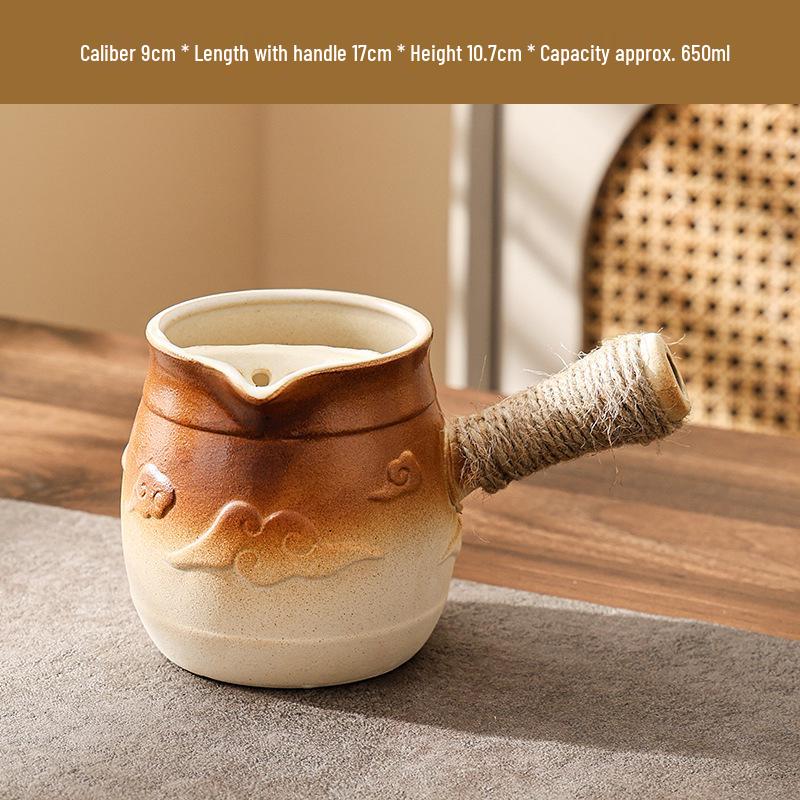 Outdoor Tea Brewing Stove for Boiling Tea - Large Capacity Jar Pot with Roasted Milk Tea Utensils