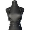 Women'S Pu Leather Harness Belts Exotic Gothic Harness Street Style Adjustable Daily Wear Clothing Accessories
