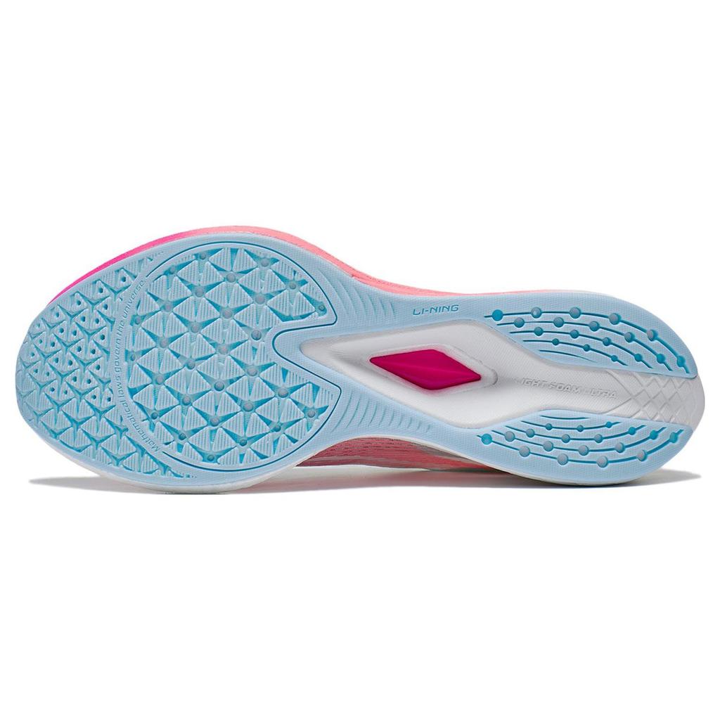Li Ning Red Hare 6 Pro Slip Resistant, Abrasion Resistant, Breathable Low Top Sprint Running Shoes Men's White ARMT013-10
