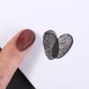 Mini Fingerprint Ink Pad Quick-drying Clear Stamping Thumbprint Ink Pad For Notary Anti-Fake Signing Inkpad