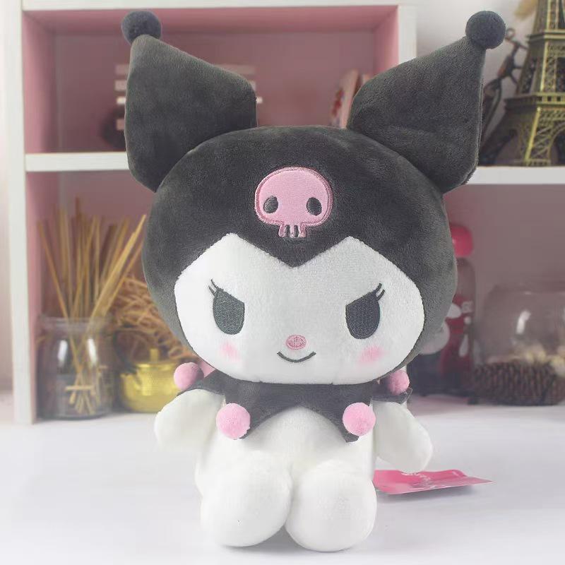 Sanrio Cinnamoroll & Kuromi Plush Dolls - Cute Kitty Toys for Kids