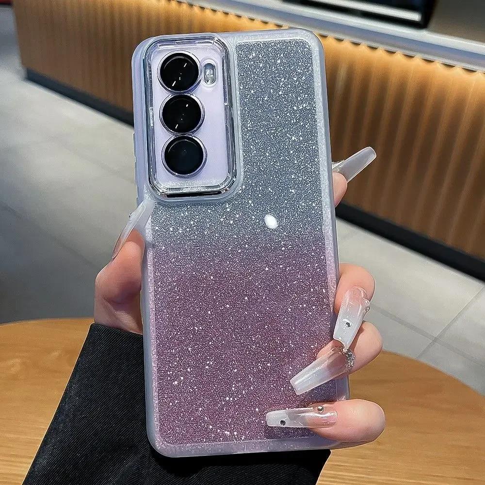 

Glitter Ring Stand Case For OPPO A5Pro A3 A3X A3Pro A80 A60 A40/M A79 A98 A78 A58 A38 A18 A96 A76 A36 4G 5G TPU Cover OPPO A60 5G