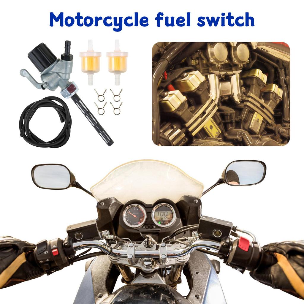 Motorrad Benzin Kraftstofftank Schalter Ventil Benzinhahn Hahn Für Simson S50 S51 S53 S70 S83 SR1 SR2 MZ ES Motor Reparatur Satz