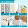 Aug. 12 Pcs Door Stoppers Wall Protector 2Inch Door Knob Wall Protector For Walls Protects Wall Surface