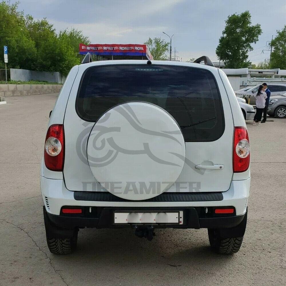 

13-дюймовый белый запасное колесо, универсальный автомобильный внедорожник, чехол для покрышки, сумка для запасного колеса, чехол для колеса для прицепа, RV Camper Heavy