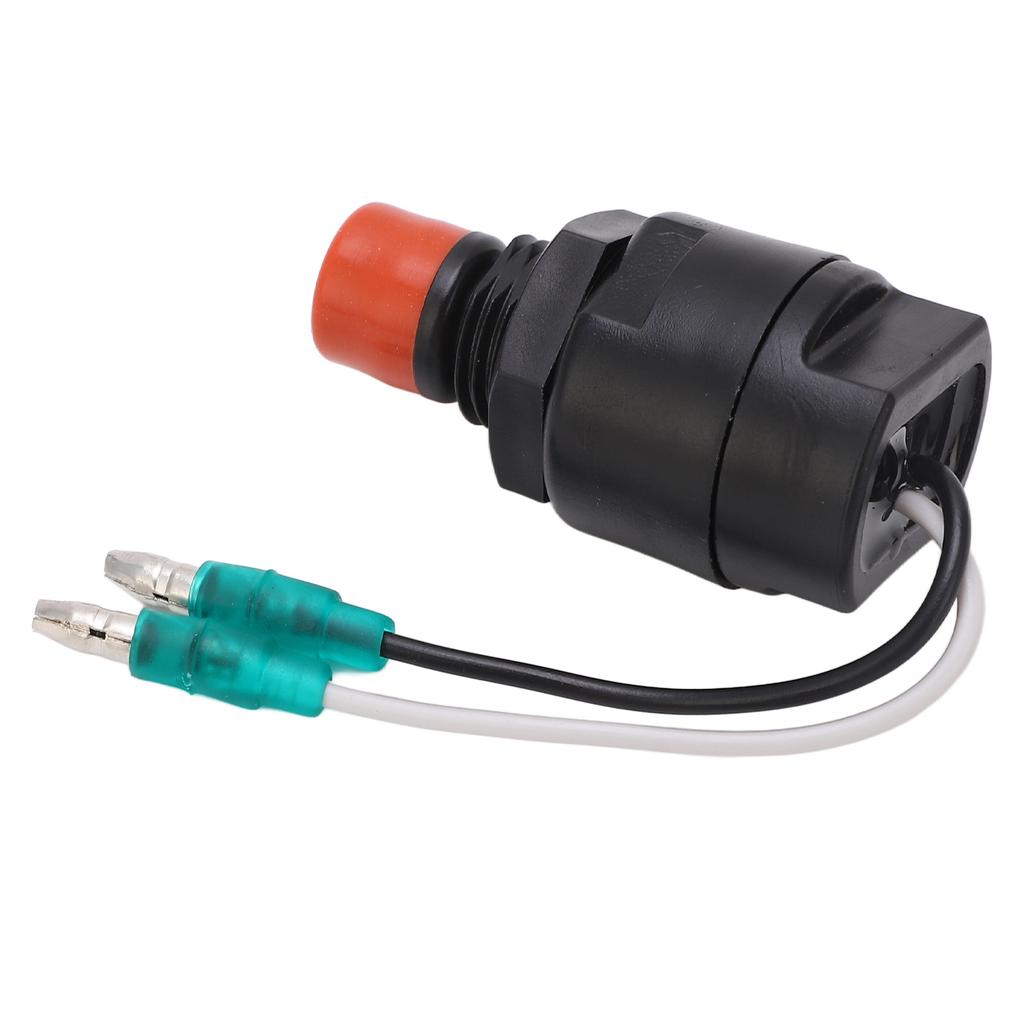 Outboard Motor Flameout Switch ABS Compact 8.5cm Engine Kill Stop Switch for PARSUN