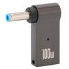 100W 5A PD Charge Converter Type C Female to Male 4.5x3.0mm Aluminum Alloy Shell PD Charging Adapter for HP Laptop