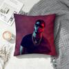 Top Rapper Anuel AA Square Double-Sided Printed Pillow Case Sofa Cushion Cover Bedroom Bedside Decor