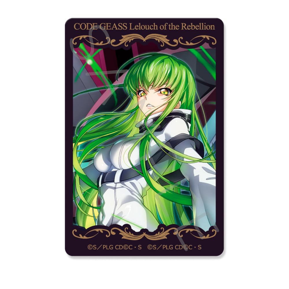 "Code Geass: Lelouch of the Rebellion" 4th Clear Card Sticker A [10 Trading Types] 10-Piece Box