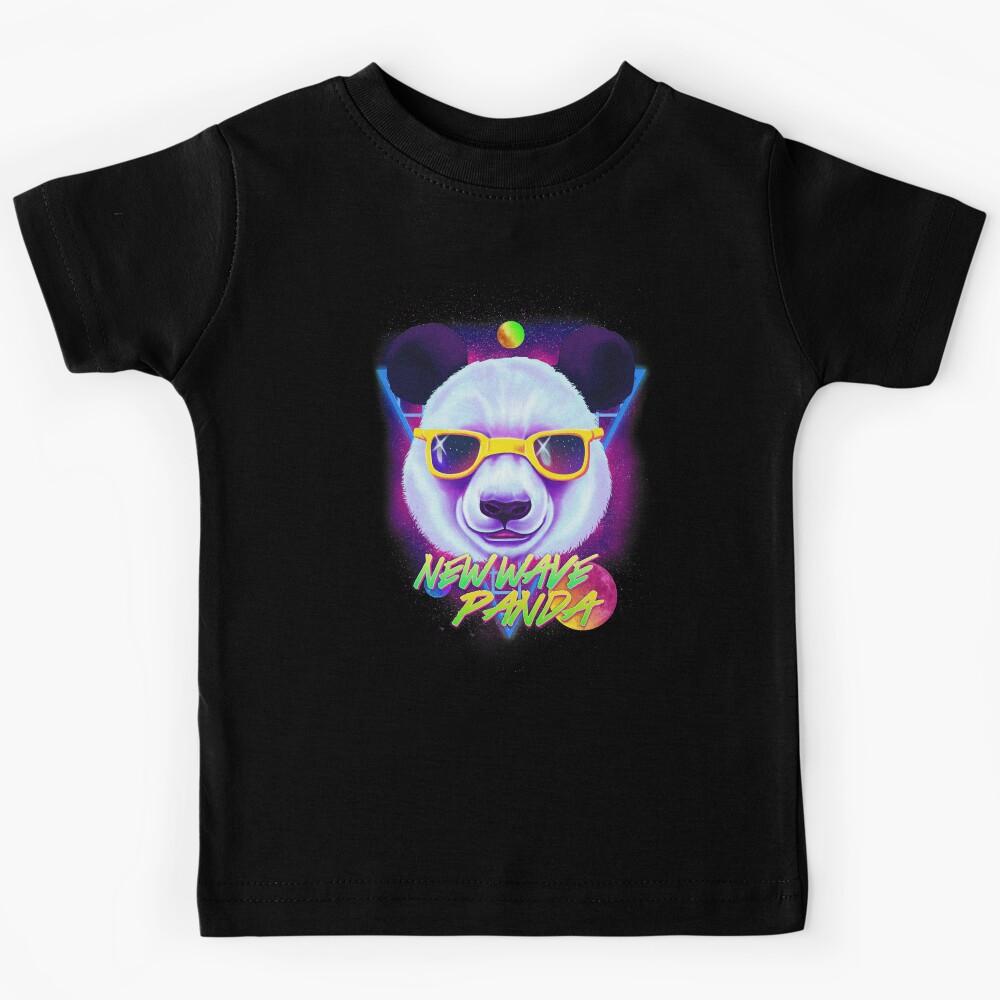 New Wave Panda Kids T-Shirt 120