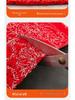 Double Happiness Red Wedding Mat: Wear-Resistant, Dirt-Resistant, Cuttable, Anti-Slip Doormat