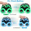 Light-Up Monster Truck Toy Set for Youngsters Ages 3-6 - Manual, Battery-Free Operation - Ideal Easter & Christmas Gift in Red/Blue