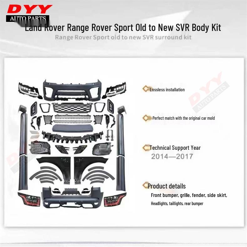 Upgrade Kit for Converting Old Range Rover Sport Rear LED Taillights to New Body Style