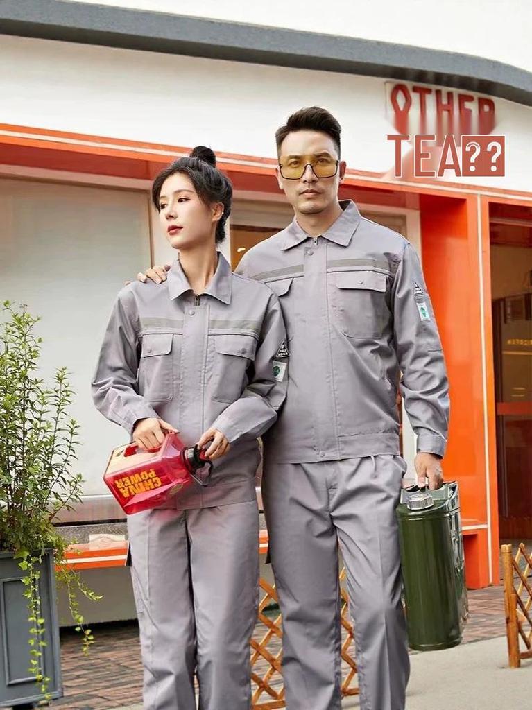 Electrician Anti-static Workwear for Spring & Autumn, National Standard, Construction & Workshop Use.