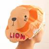 Cartoon Pattern Shower Cap Soft Lace Elastic Edged Waterproof Reusable for Bath SPA Sauna Women Girls Daily Use