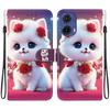 Animal Case Lion Panda Leather Phone Cover For Motorola MOTO G15 G55 G35 G75 G85 5G G05 Wallet Flip Coque Magnetic Protect Cases