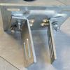 Hot-Dip Galvanized Steel Curtain Wall Embedded Plate with Holes - Structural Bridge Bearing Component