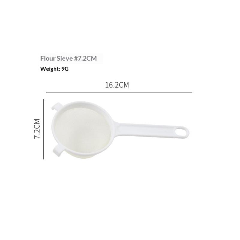 

1 шт. Пластиковое сито-ложка с мелким ситом Кухонное сито для орехов, молока, муки с ручкой Фильтр для соевого молока, кофе Дуршлаги Инструменты